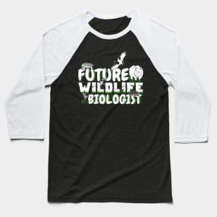 Animal Biology Future Wildlife Biologist Gift Baseball T-Shirt